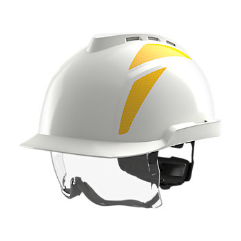 V-Gard® 930 Non-Vented Safety Helmet with Integrated Over Spectacles